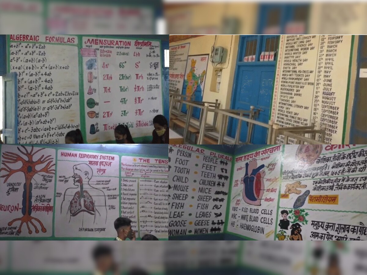 हमीरपुर का ये स्कूल ब्यूटीफिकेशन के मामले में निजी स्कूलों को टक्कर दे रहा है