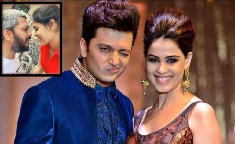 riteish deshmukh make romantic video with genelia dsouza video viral on