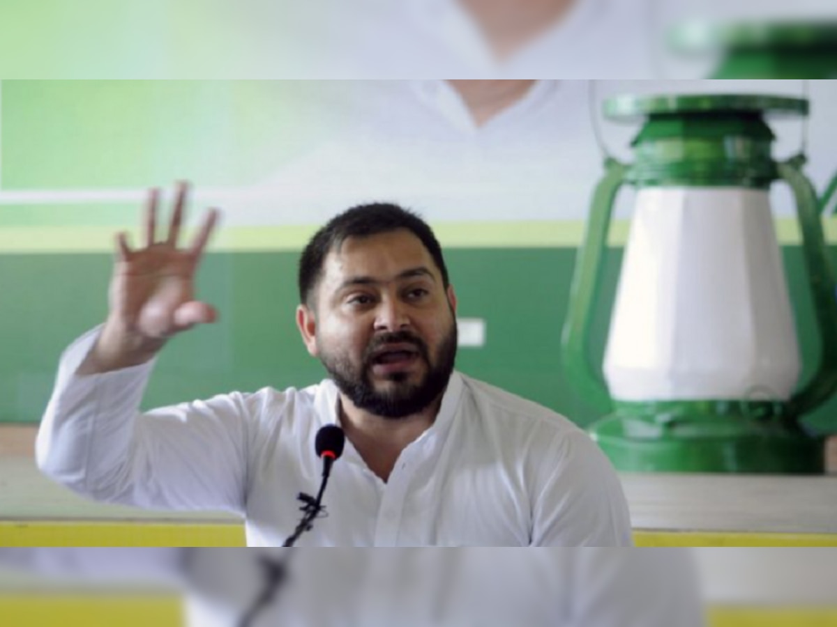  Tejashwi Yadav ने बताया सरकार के 64 प्रतिशत मंत्रियों को दागी.(फाइल फोटो)