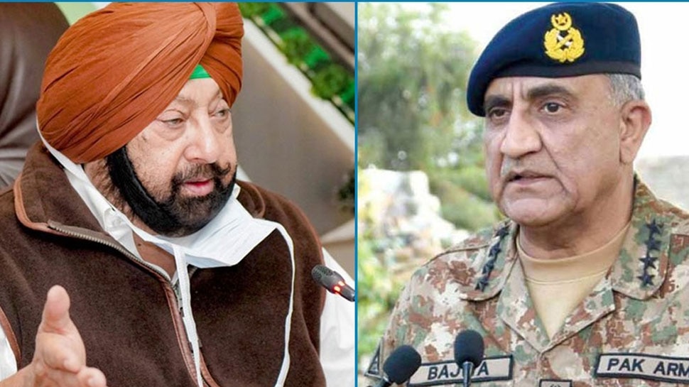 Pakistan के 'शांति राग' पर Capt Amarinder Singh का बयान, कहा- पहले अपनी ISI को नियंत्रित करें Qamar Javed Bajwa