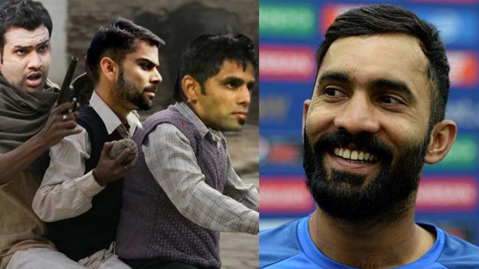 Third Umpire को ढूंढने बाइक पर निकले Kohli, Suryakumar और Rohit! Karthik ने शेयर किया ये फनी मीम