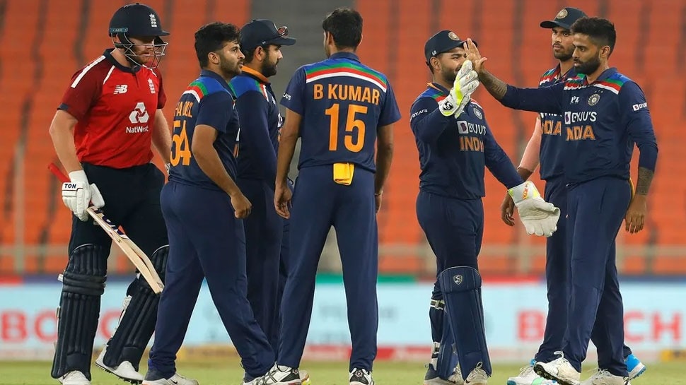 India vs England 5th T20I live score updates live cricket score Ahmedabad Virat Kohli | IND vs ENG: Team India ने इंग्लैंड को आखिरी मैच में 36 रनों से धोया, 3-2 से