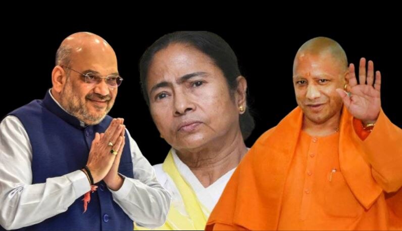 Bengal Election: शाह-योगी की जोड़ी का प्रचंड प्रहार, कहा- &#039;दीदी को डर लग रहा है&#039;