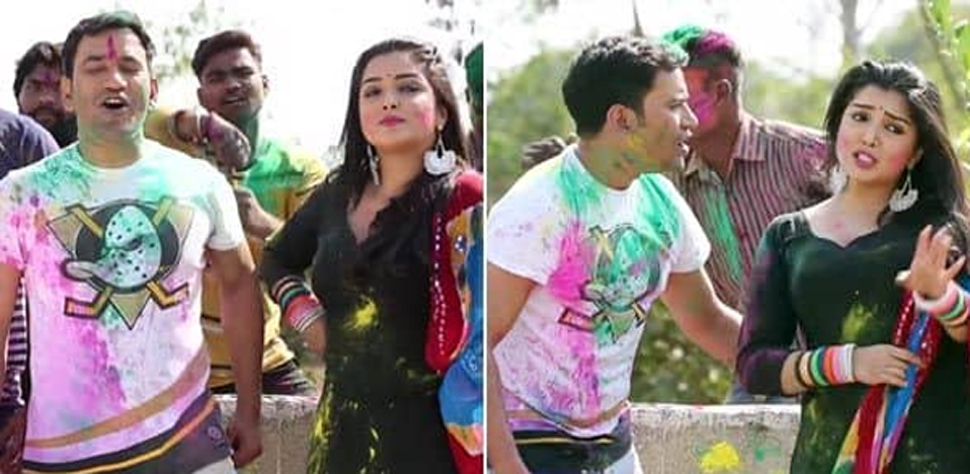 फिर वायरल हुआ निरहुआ-आम्रपाली का गाना Holi Mein GST Jor Ke, देखिए VIDEO फिर वायरल हुआ निरहुआ-आम्रपाली का गाना Holi Mein GST Jor Ke, देखिए VIDEO