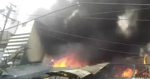 कानपुर में कॉर्डियोलॉजी इंस्टीट्यूट में लगी आग, दो की मौत