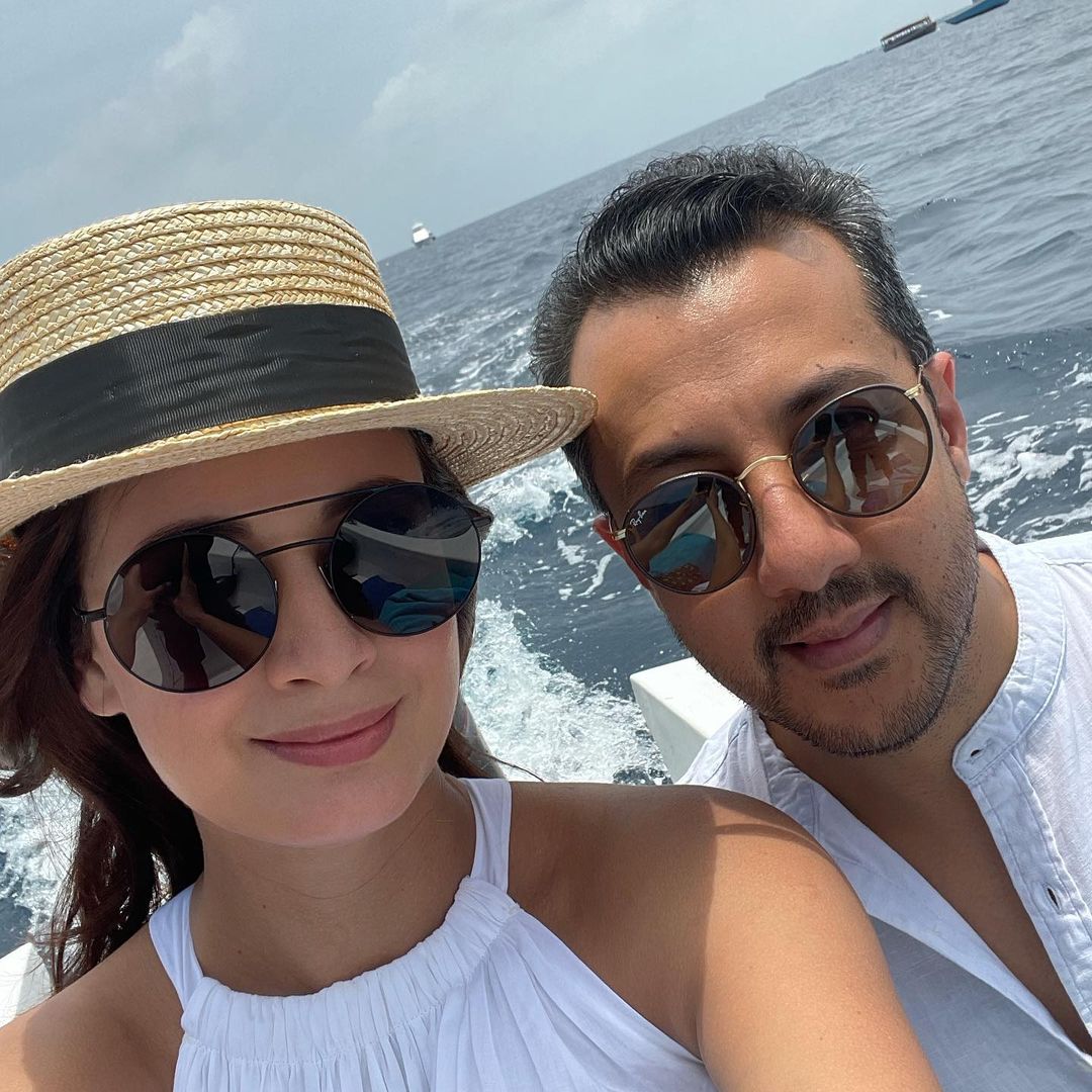 दीया कर रही हैं एन्जॉय Dia mirza enjoying vacation