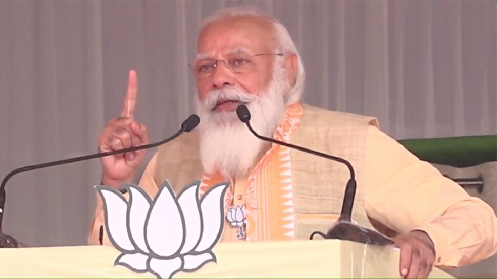 Assam Election 2021: कोकराझार में गरजे PM Modi, कहा- असम की जनता ने Congress को दिखाया रेड कार्ड