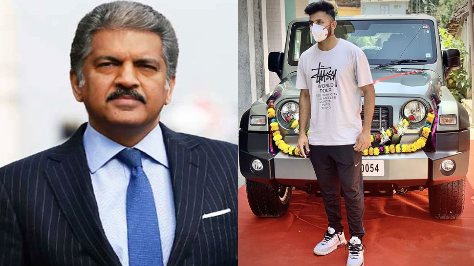 T Natarajan के बाद Shardul Thakur को भी Gift में मिली Mahindra Thar, Anand Mahindra ने पूरा किया अपना वादा