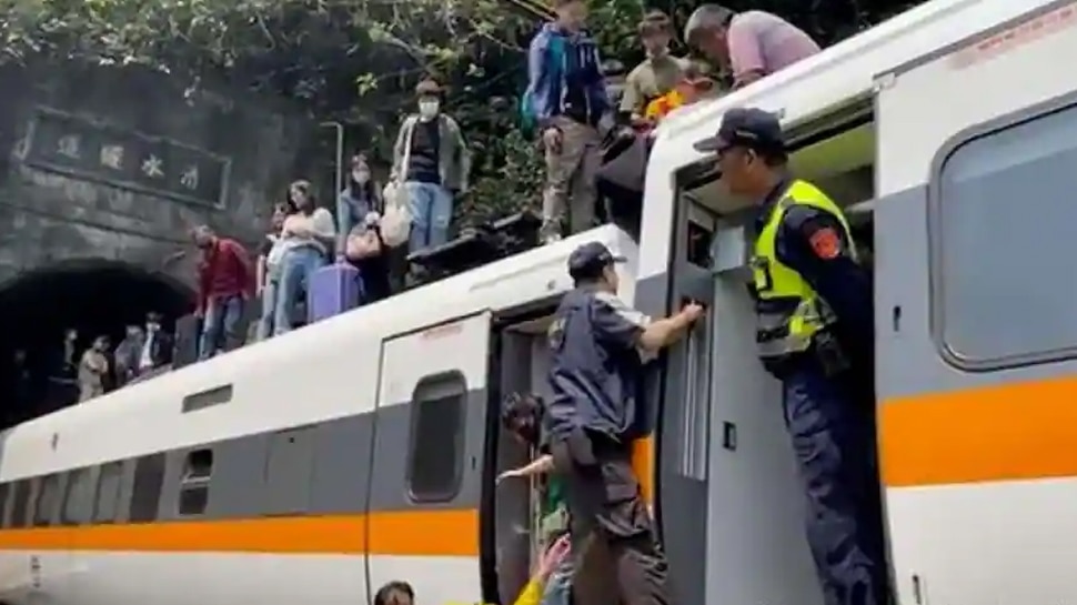 पूर्वी ताइवान में भीषण ट्रेन हादसा, 41 लोगों की मौत; दर्जनों यात्री घायल