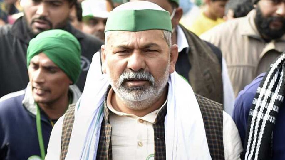 किसान नेता राकेश टिकैत के काफिले पर हमला, BJP पर लगाया आरोप