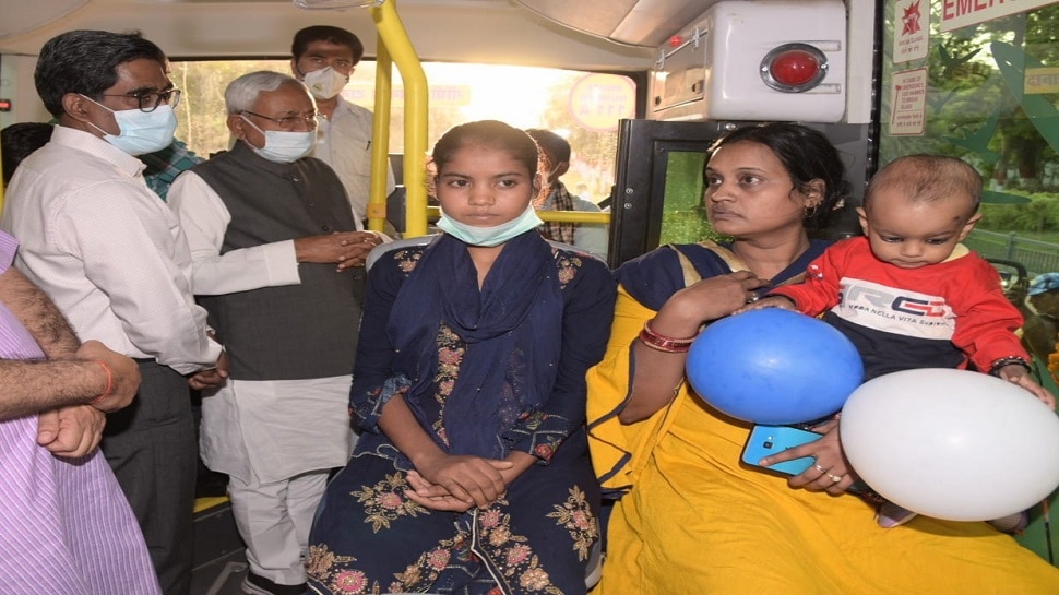दिल में छेद के रोगी बिहार के 21 बच्चों को भेजा गया अहमदाबाद, नीतीश सरकार कराएगी इलाज