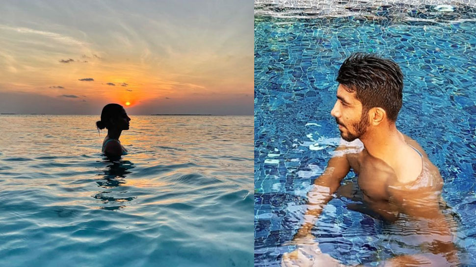 Sanjana Ganesan ने पोस्ट की Sunset Photo, Jasprit Bumrah को सूझी शरारत