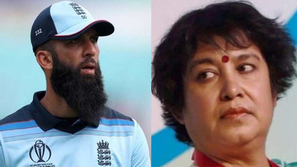 Taslima Nasreen ने Moeen Ali पर दिया विवादिन बयान, लोगों ने लगाई जमकर लताड़