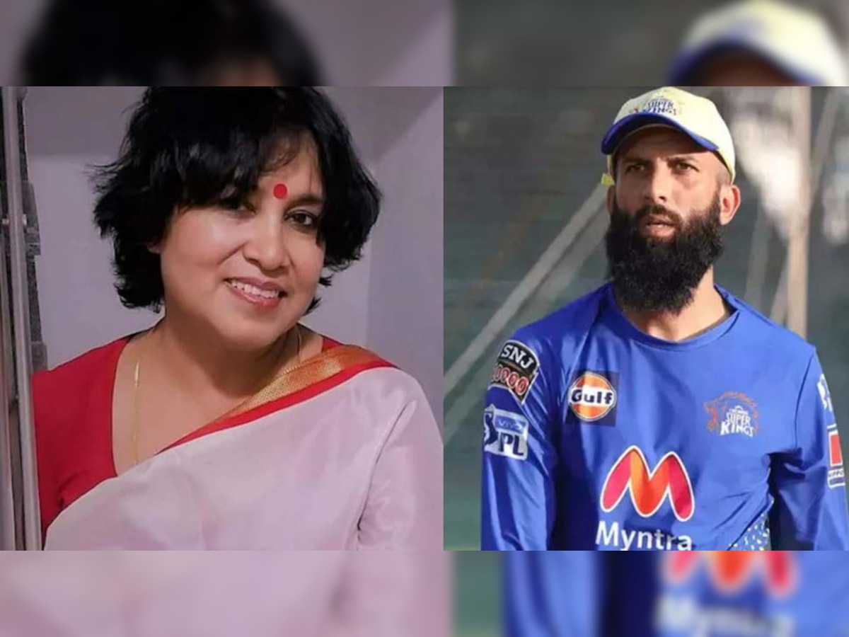 बेटे को "आतंकी" कहने पर भड़के Moeen Ali के पिता, कहा- अगर तसलीमा नसरीन कहीं मिली तो...