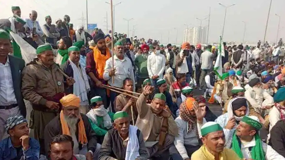 Farmers Protest: सड़क पर उतरे प्रदर्शनकारी किसान, Ghaziabad और Sonipat में लगाया जाम