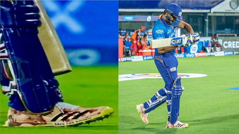 IPL 2021: Rohit Sharma हार गए पहला मैच, जूते पर लिखे इस मैसेज से जीता फैंस का दिल