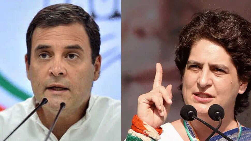 rahul and priyanka gandhi attacks on narendra modi says stop corona vaccine  export, showed video of vaccine shortage on twitter | Corona Vaccine:  कांग्रेस की &#39;वैक्सीन पॉलिटिक्स&#39;, राहुल-प्रियंका ने केंद्र ...