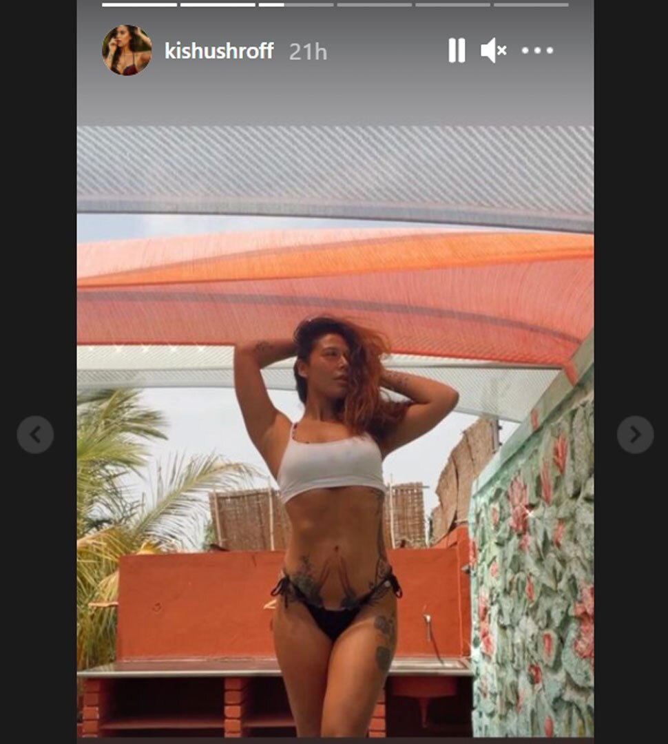 कृष्णा ने दिया था करारा जवाब Krishna Shroff Bikini Photo