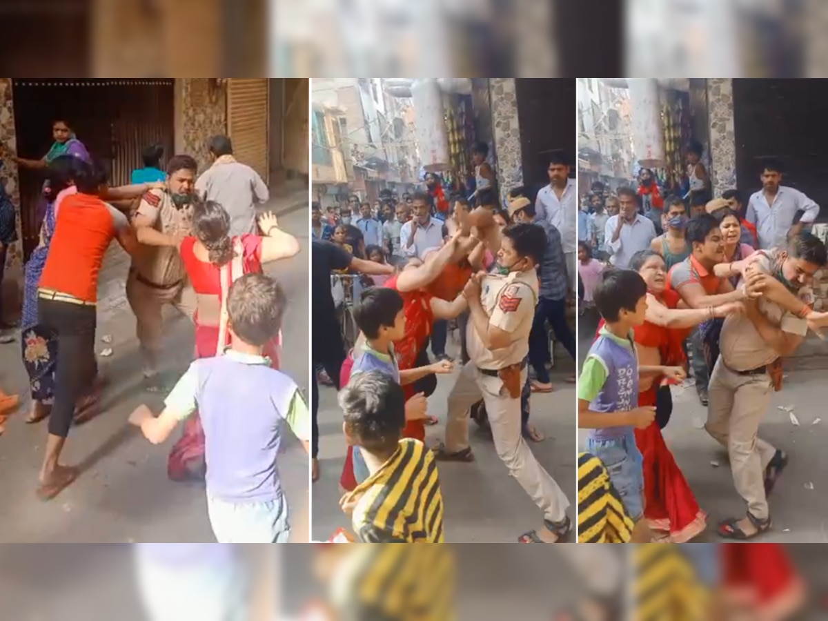 एक और पुलिस वाले के साथ मारपीट का VIDEO VIRAL, हेड कान्स्टेबल को 8-9 लोगों ने पीटा