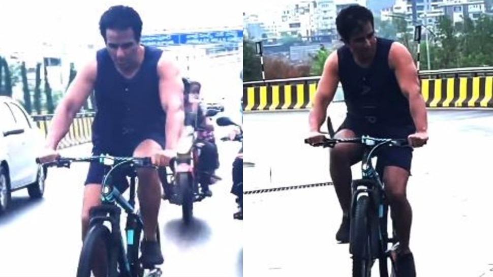बोर्ड परीक्षाएं रद्द होने पर Sonu Sood ने बिना मास्क लगाए चलाई साइकिल, लोगों ने किया बुरी तरह ट्रोल