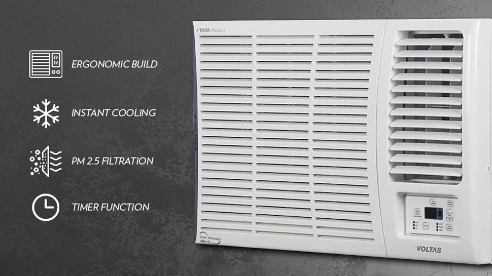 वोल्टास 1.4 टन 3 स्टार फिक्स्ड स्पीड विंडो एसी Voltas 1.4 Ton 3 Star Fixed Speed Window AC