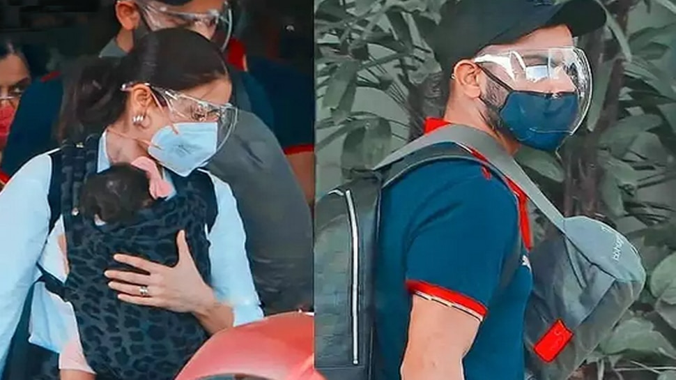 IPL: Virat Kohli और Anushka Sharma की घर वापसी, बेटी वामिका के साथ स्पॉट हुआ ये कपल; देखें Video