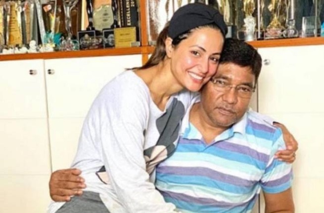 टीवी एक्ट्रेस हिना खान के पिता का निधन, शोक में डूबा परिवार