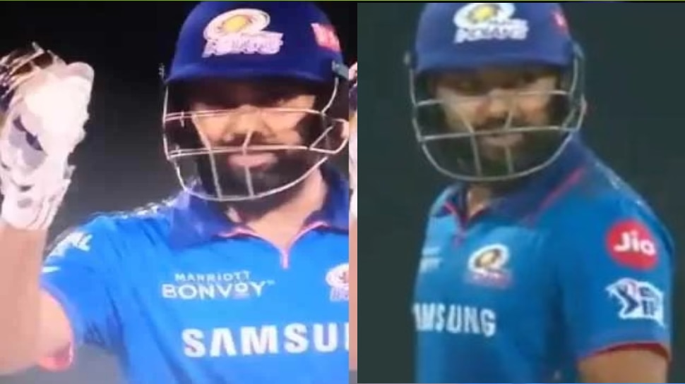 IPL 2021:Rohit Sharma का दिखा रौद्र रूप, अंपायर पर जमकर भरसे, Viral Video