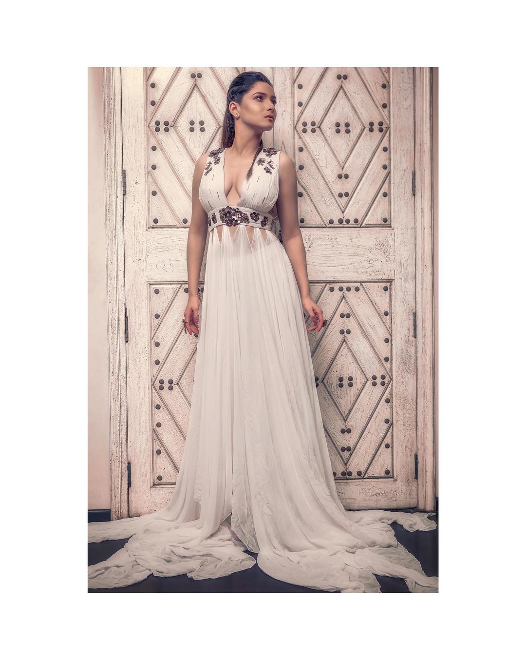 Ankita Lokhande in gown