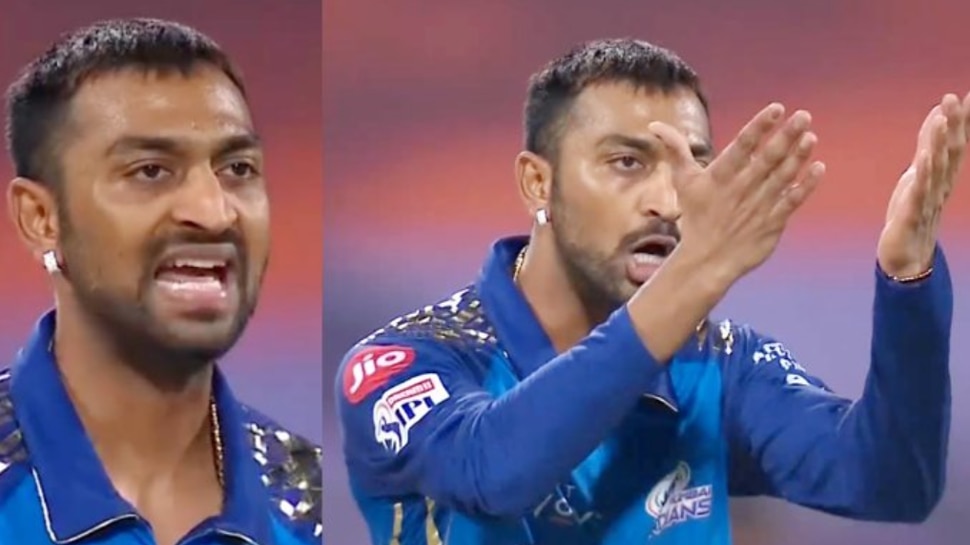 IPL 2021: Krunal Pandya ने दिखाया जबर्दस्त गुस्सा, Twitter पर फैंस ने ऐसे लगा दी क्लास