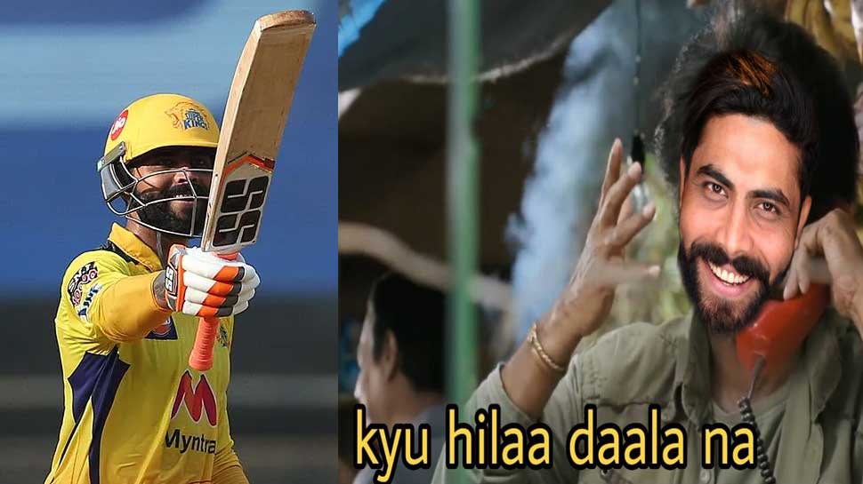IPL 2021: Ravindra Jadeja को CSK Fans ने किया सलाम, Twitter पर कहा-'क्यों, हिला डाला न?'
