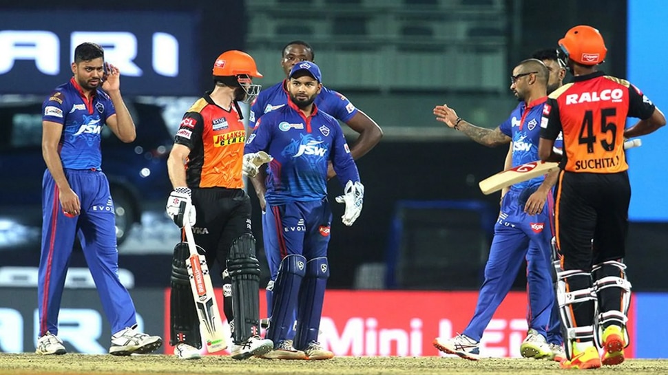 ipl 2021 delhi capitals vs sunrisers hyderabad super over ...