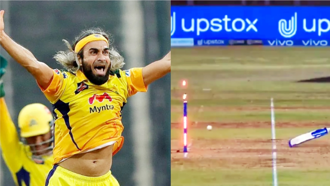 Video: 42 की उम्र में दिखा 24 का जोश, Imran Tahir के रॉकेट थ्रो ने बल्लेबाज को ऐसे कर दिया चित