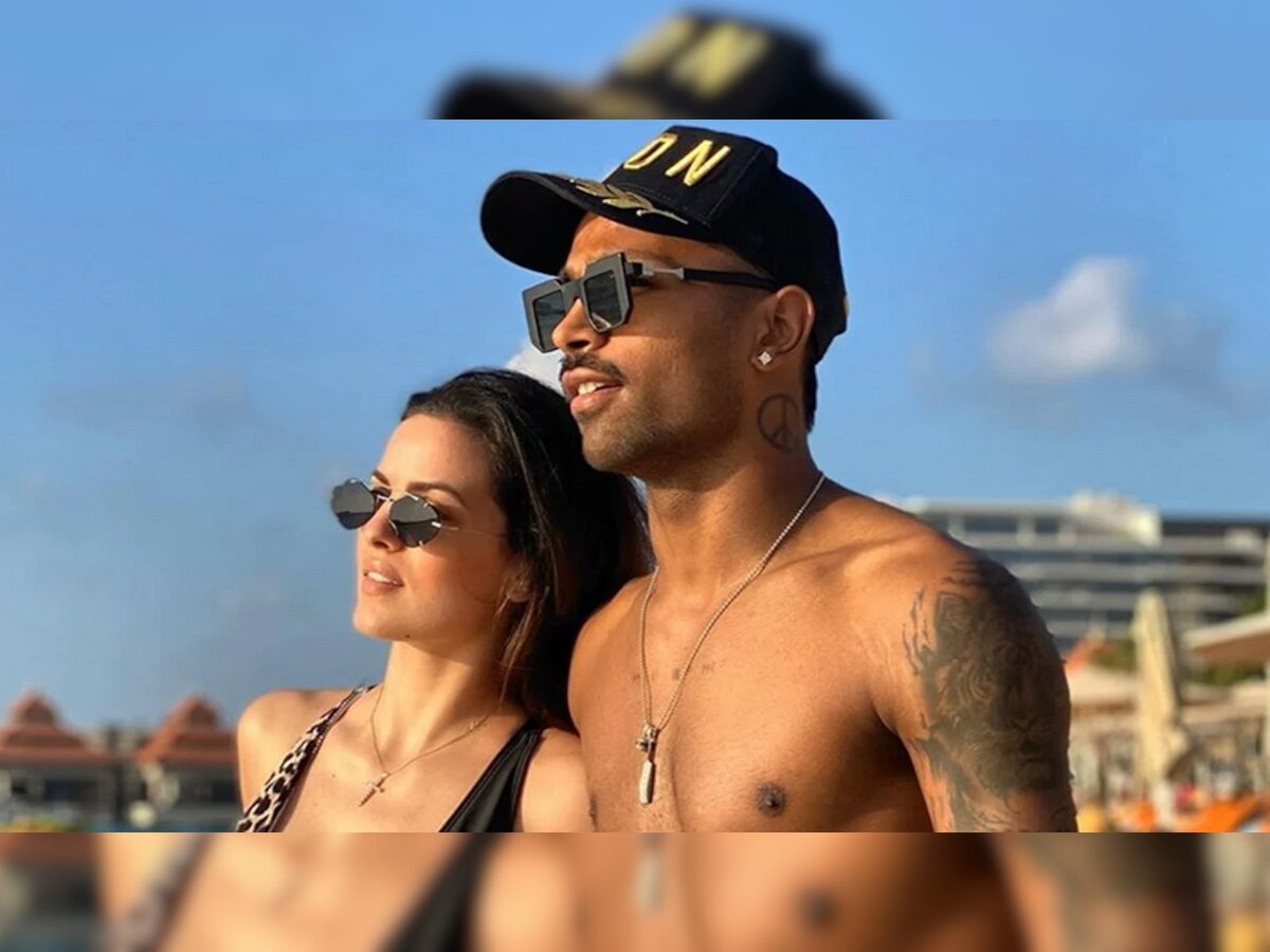 Hardik Pandya and Natasa Stankovic