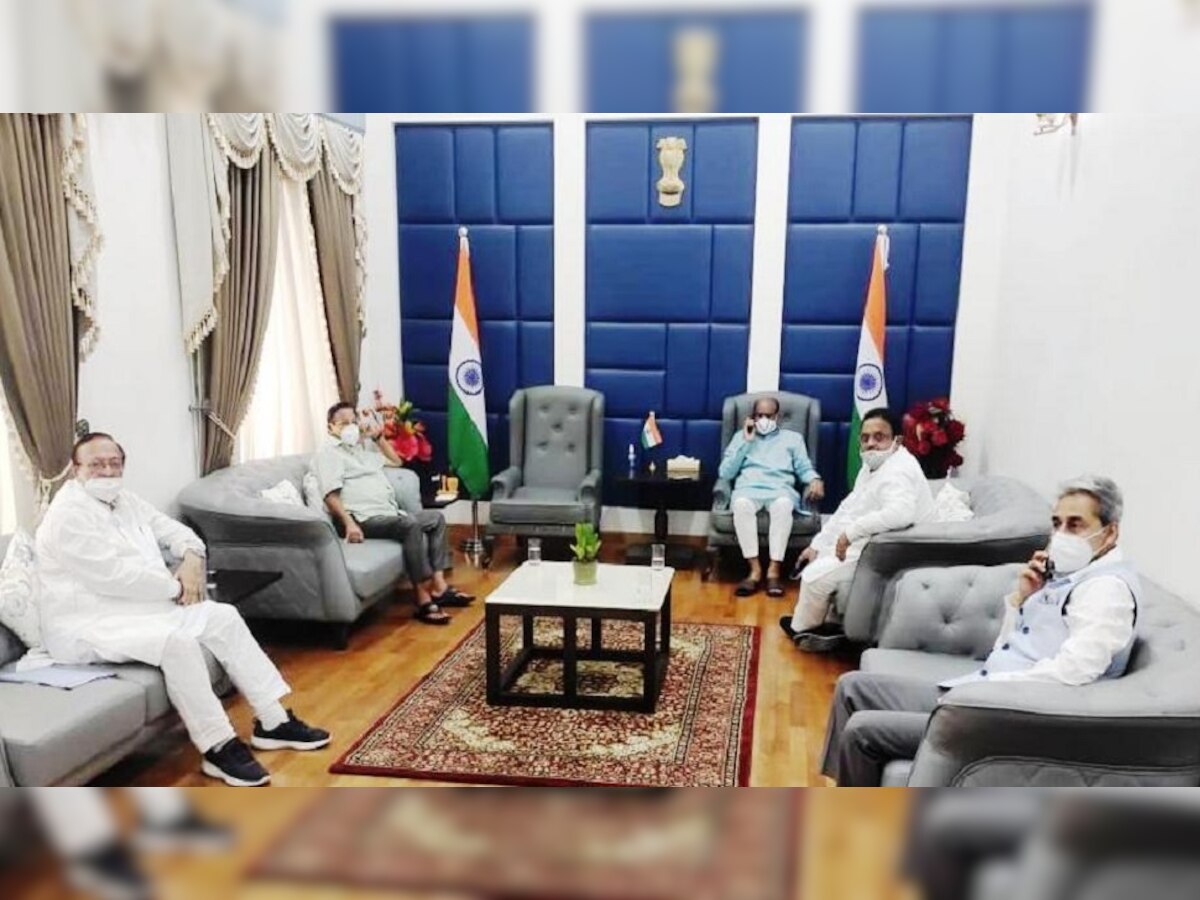 केंद्रीय मंत्रियों से मिले राजस्थान के 3 मंत्री.