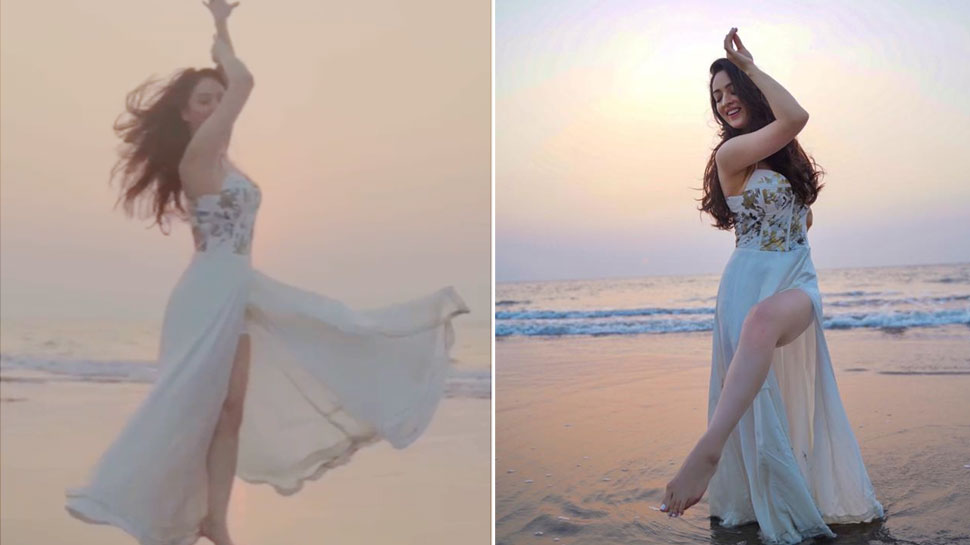 International Dance Day: समुंदर किनारे Sandeepa Dhar ने किया डांस, बोलीं- इसने दर्द से लड़ने की शक्ति दी!