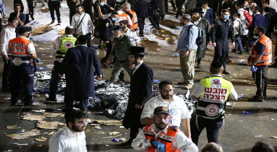 Israel: इजराइल में यहूदियों के सबसे बड़े धार्मिक आयोजन में मची भगदड़, 40 लोगों की मौत