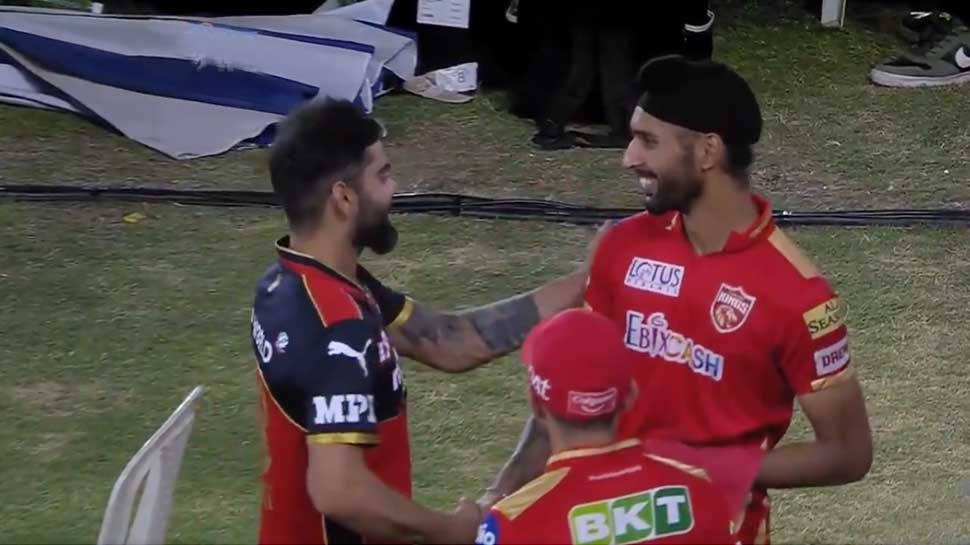 IPL 2021: Virat Kohli meet Harpreet Brar after match who ...