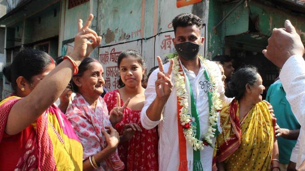 Cricket के बाद राजनीति की Pitch पर चमके Manoj Tiwary, TMC के टिकट पर Shibpur से जीता Bengal Assembly Election
