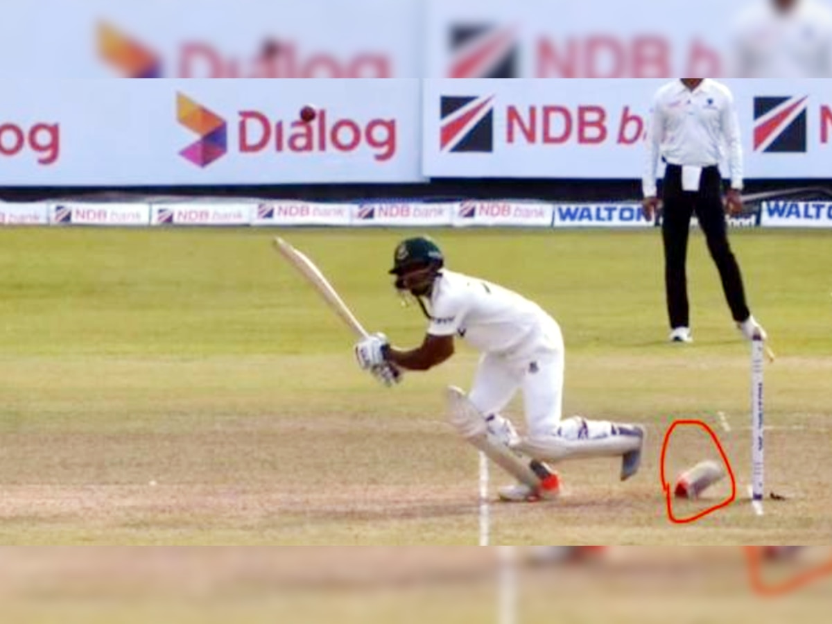 Taijul Islam Hit Wicket Out Video