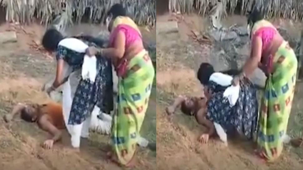 Corona संक्रमित पिता को पानी देने गई बेटी को मां ने रोका, VIDEO हुआ वायरल