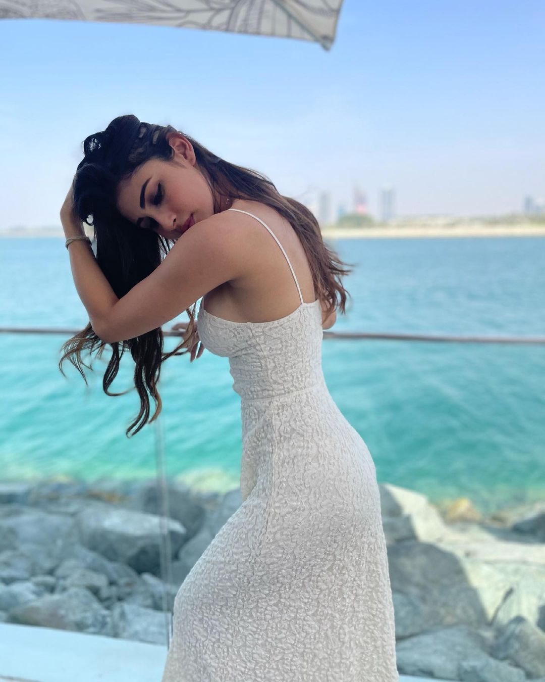 Mouni Roy enjoying her trip to dubai