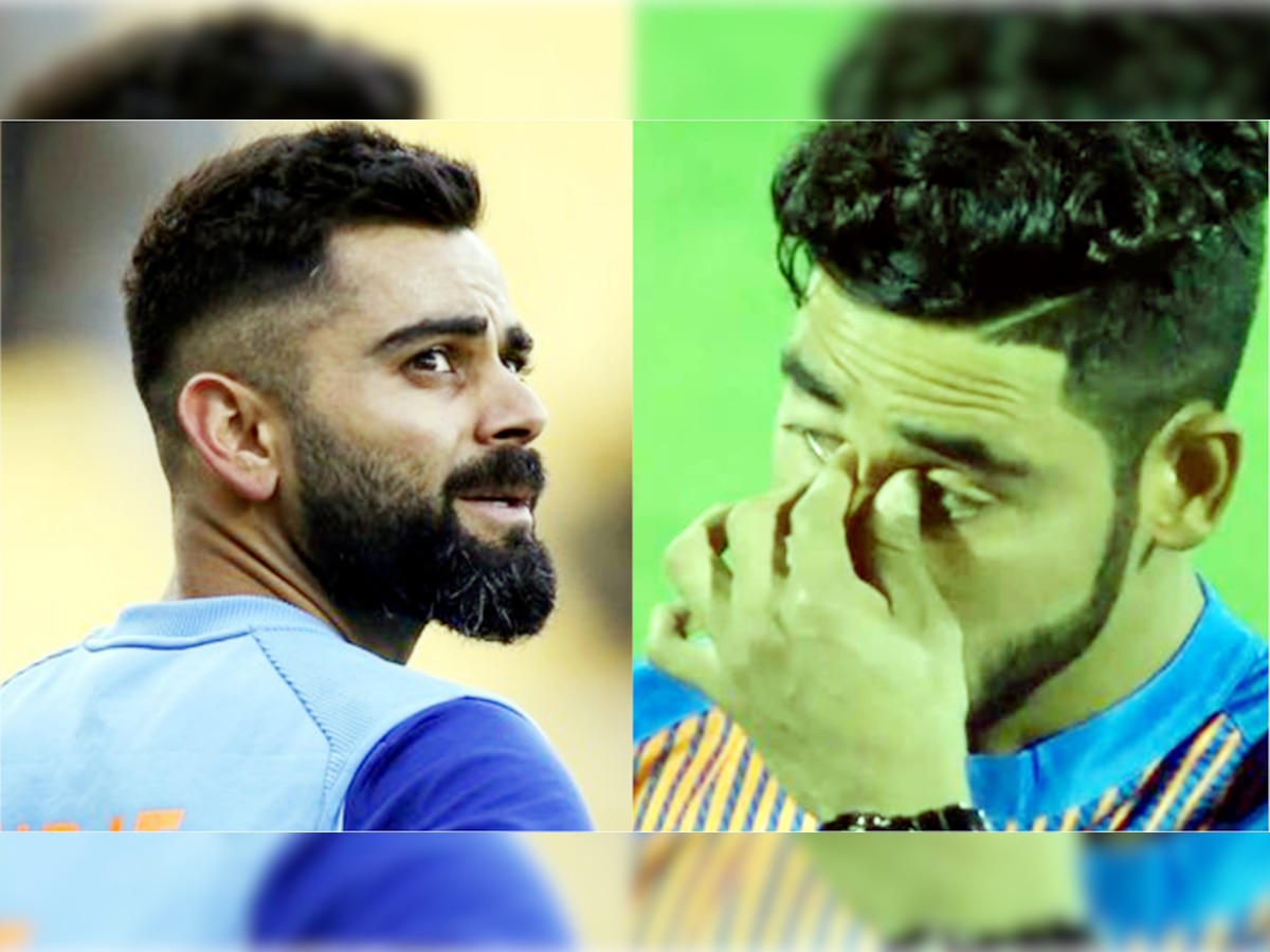 Virat Kohli and Mohammed Siraj