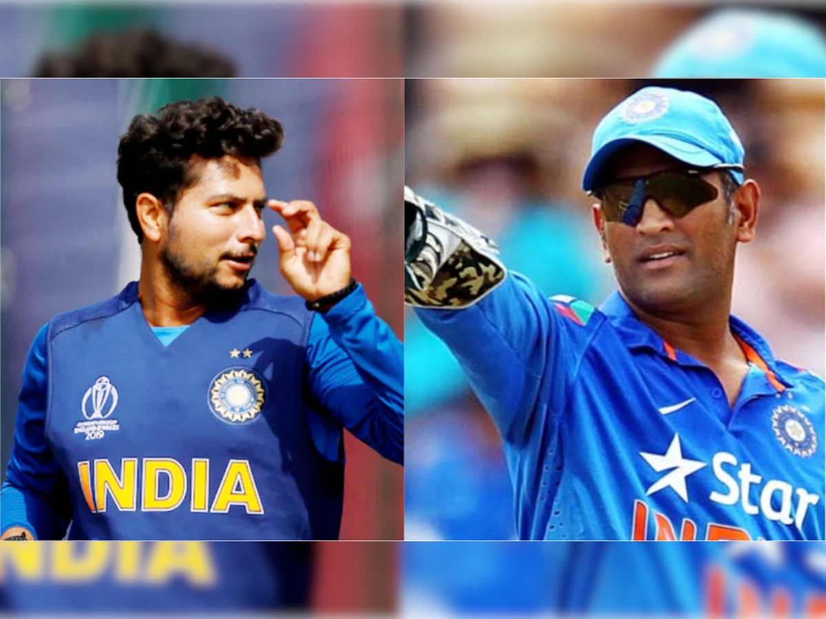 Kuldeep Yadav and MS Dhoni