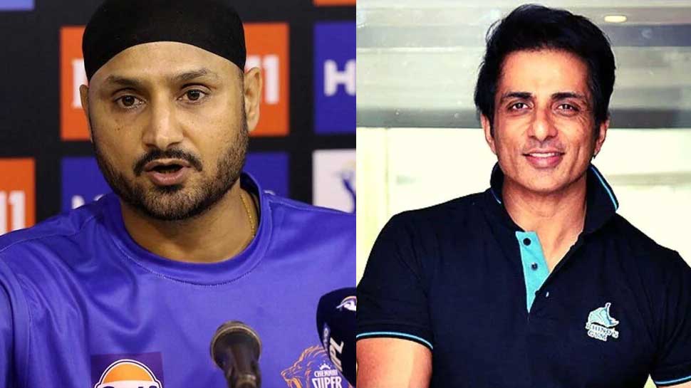 Suresh Raina के बाद Harbhajan Singh की मदद के लिए आगे आए Sonu Sood, कहा- 'काम हो जाएगा'