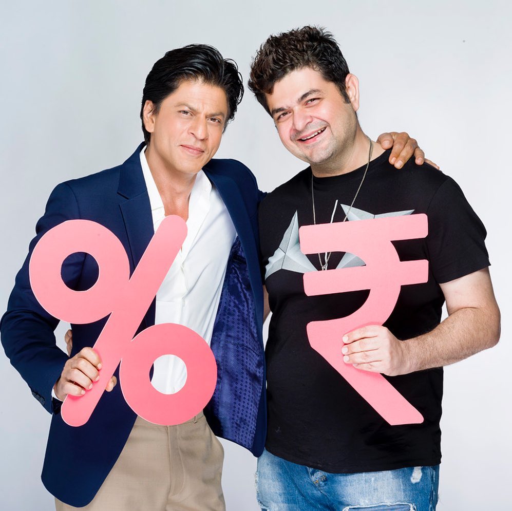 Dabbu Ratnani With Shah Rukh Khan 