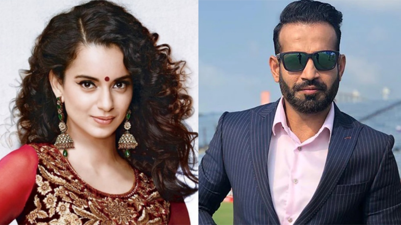 Kangana Ranaut और Irfan Pathan सोशल मीडिया पर आपस में भिड़े, ये है पूरा विवाद