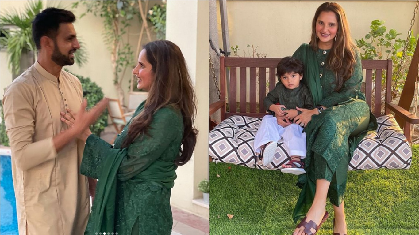 दुबई में ईद सेलिब्रेट कर रहे Sania Mirza और Shoaib Malik, शेयर की ये खूबसूरत PHOTOS