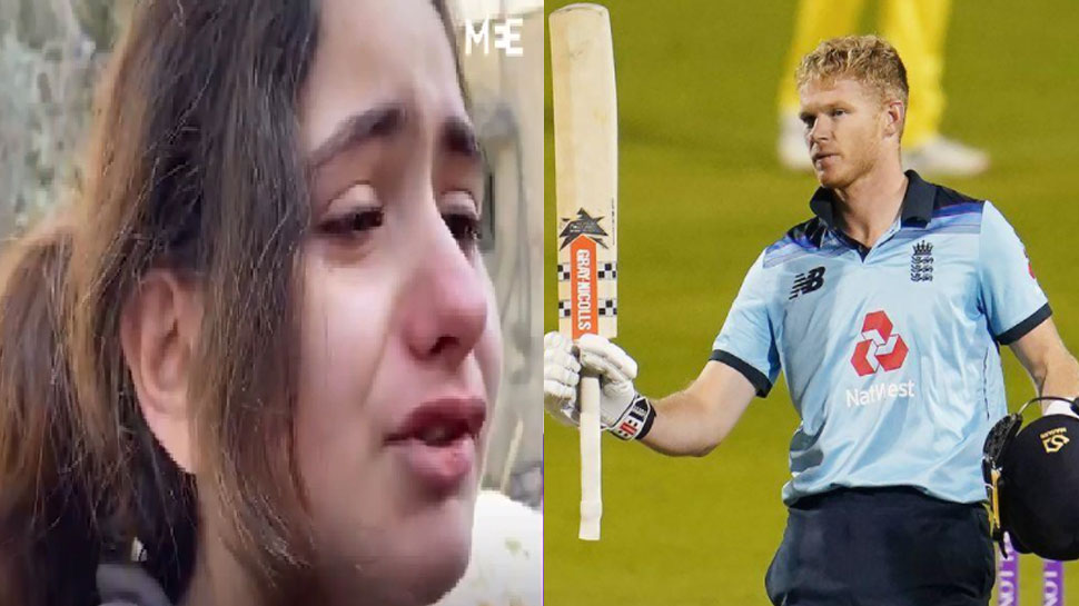 Palestine की बच्ची को रोता देखकर टूटा Sam Billings का दिल, आखों से निकले आंसू