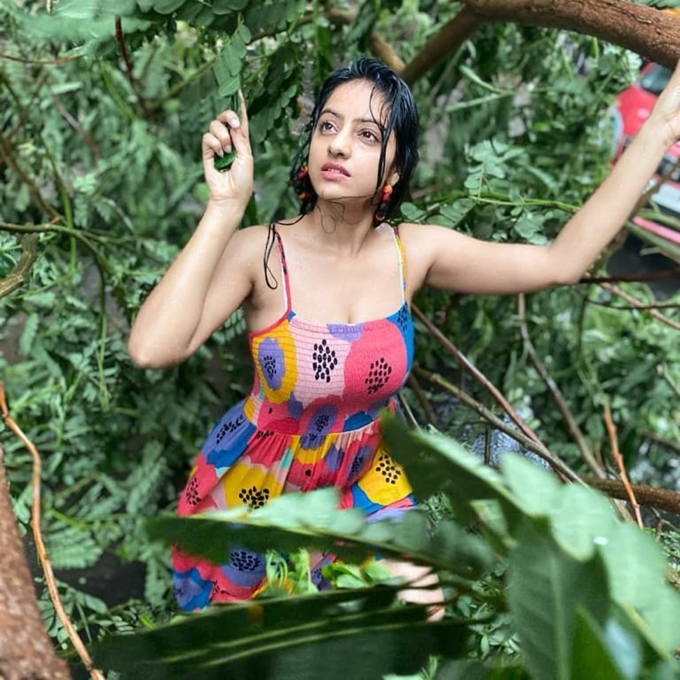 Cyclone Tauktae से नहीं लगा दीपिका को डर Deepika Singh during Cyclone Tauktae